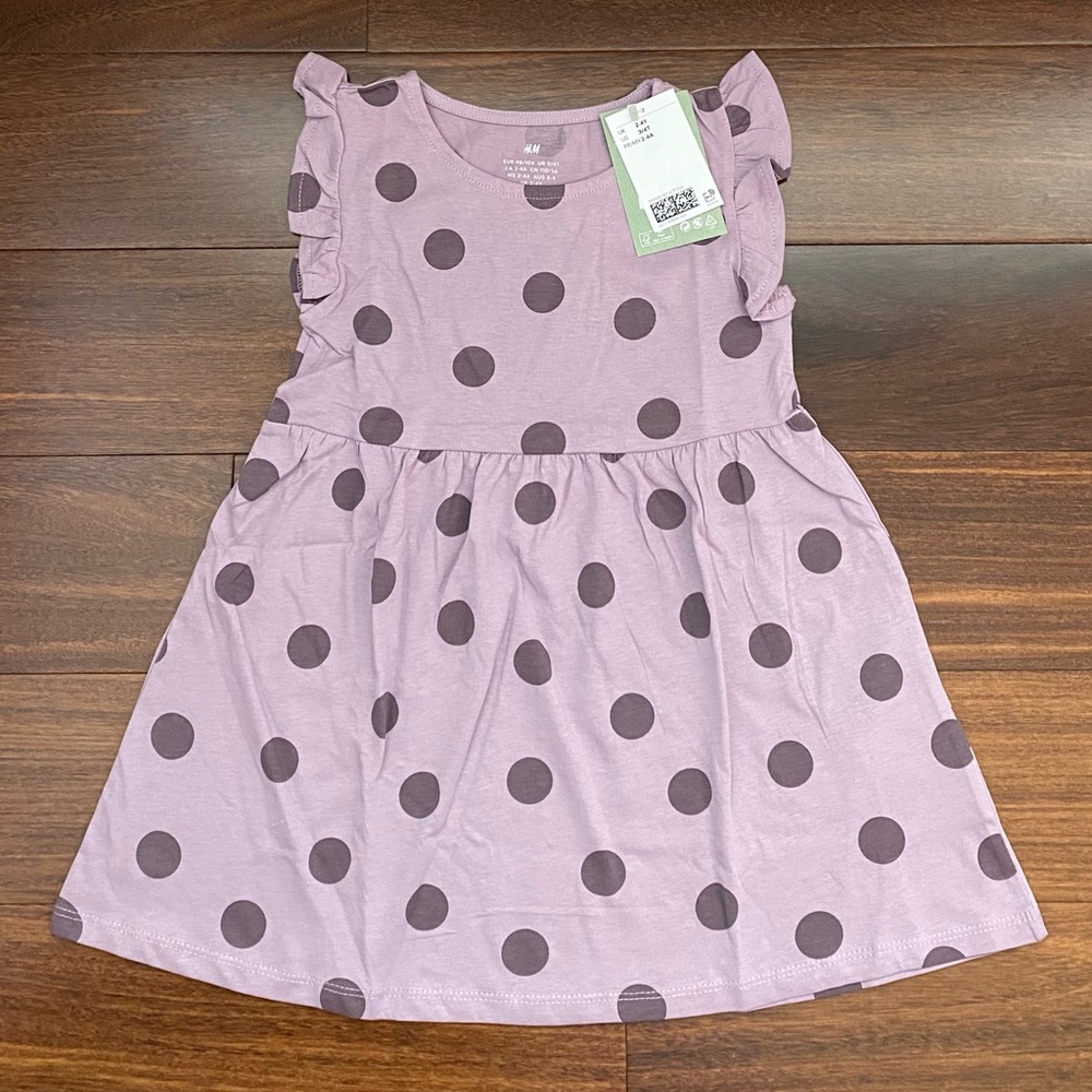 ✨2 for $20✨ BNWT H&M Polka Dot Dress